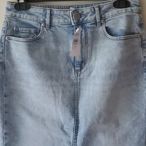 Loft Jean skirt